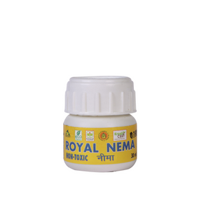 Royal Nema - 30 ml - ALLBATA’s Royal Nema Certified, Non Toxic, Agricultural & Domestic to impact the population of parasitic nematode species, Sustainable & Chemical free Agriculture product.