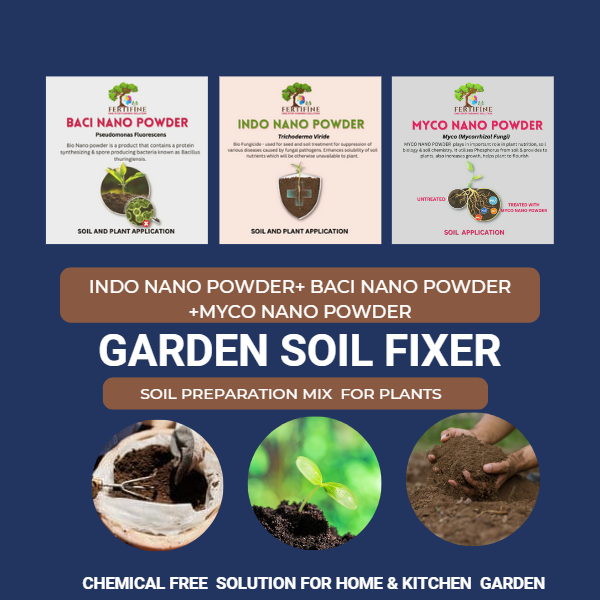 GARDEN SOIL FIXER - SOIL PREPARATION MIX FOR PLANTS