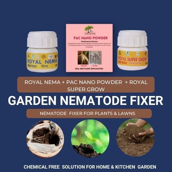 GARDEN NEMATODE FIXER - NEMATODE FIXER FOR PLANTS & LAWNS