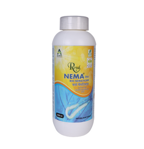 Royal Nema - 100 ml -  ALLBATA’s Royal Nema Certified, Non Toxic, Agricultural & Domestic to impact the population of parasitic nematode species, Sustainable & Chemical free Agriculture product.